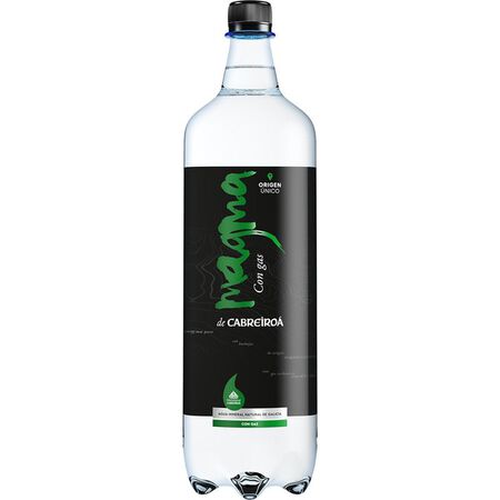 Agua con gas Magma Cabreiroa 1L