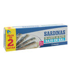 Sardina bajo en sal Alipende pack 2 84g en aceite oliva
