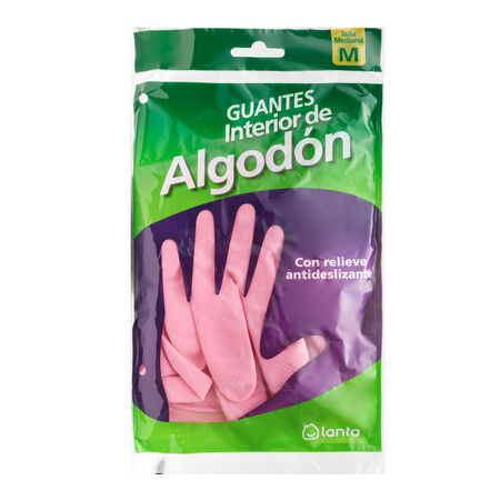 Guantes de algodón interior Lanta talla mediana