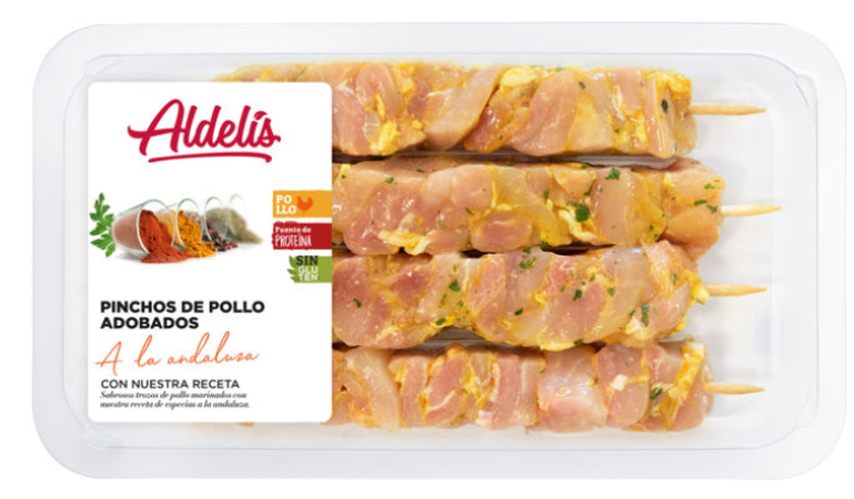 Pincho de pollo andaluz 310g