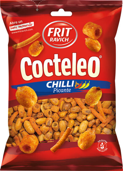 Cóctel de frutos secos con chili Frit Ravich 170g