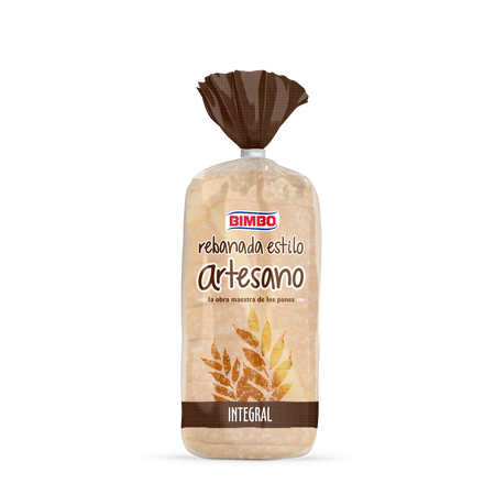 Pan molde Bimbo integral artesano 500g