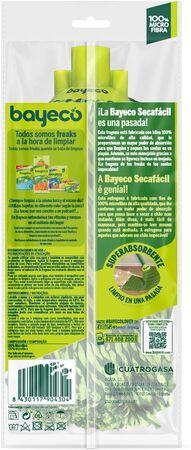 Fregona secafácil Bayeco Verde