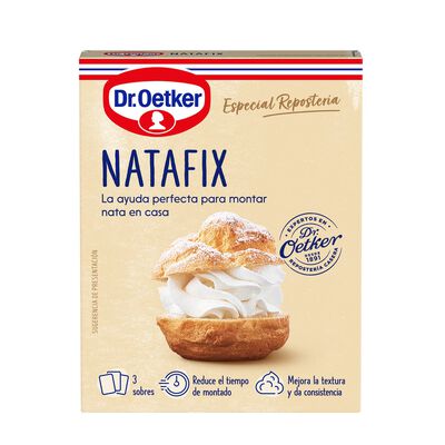 Nata para montar en sobres Dr. Oetker 3 ud. 3 uds