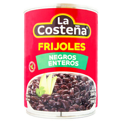 Frijoles negros enteros La coste&ntilde;a 560g