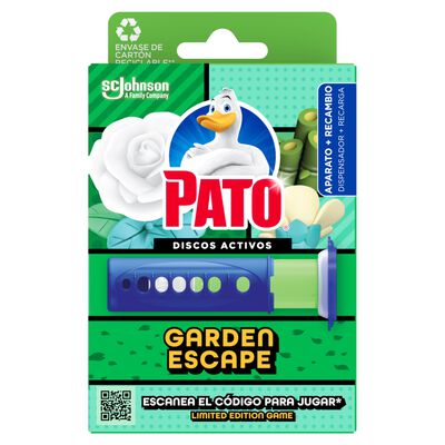 Desinfectantes discos Pato WC garden escape