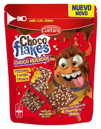 Galletas de chocolate Chocoflakes Chocomuerdos 100g
