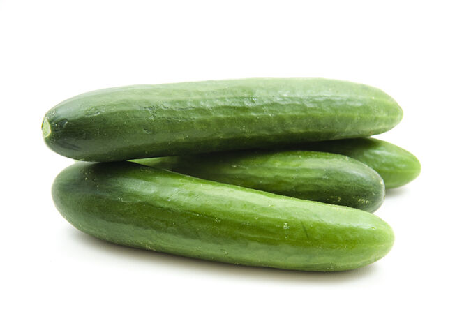 Pepino bandeja 830g aproximadamente