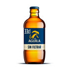 Cerveza rubia especial El Águila Sin filtrar botella 33cl