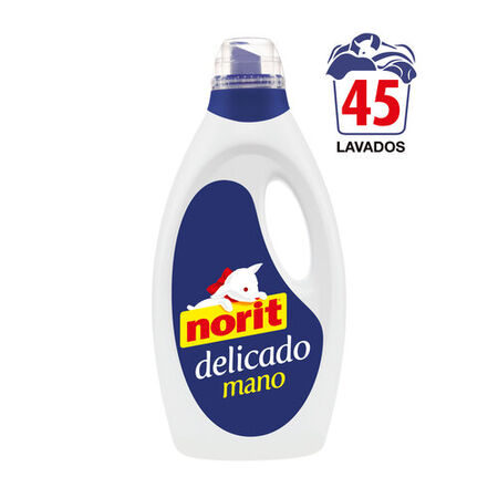 Detergente líquido Norit 45 lavados delicado lavar a mano