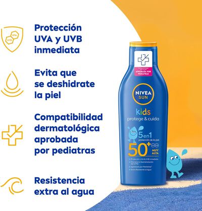 Estuche protecci&oacute;n solar Nivea kids camp