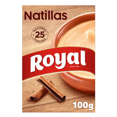 Natillas Royal 5 uds caseras para 25 raciones