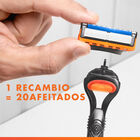 Recambio hojas de afeitar Gillette 7+1 unidades Fusion 5