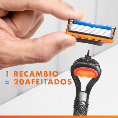 Recambio hojas de afeitar Gillette 7+1 unidades Fusion 5