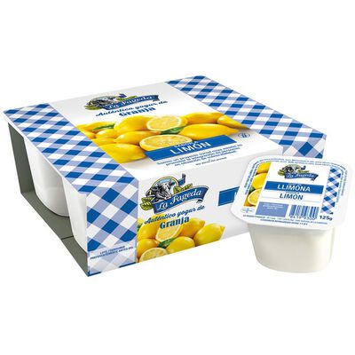 Yogur La Fageda Pack 4 Sabor Limón