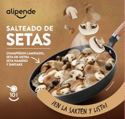 Salteado de setas Alipende 450g