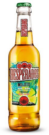 Cerveza con tequila Desperados Mojito botella 33cl 