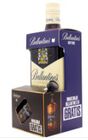 Whisky Ballantines con miniatura de Ballantines 10 a&ntilde;os