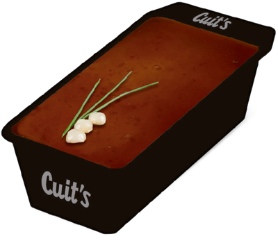 Pat&eacute; Cuit&acute;s  cebolla caramelizada
