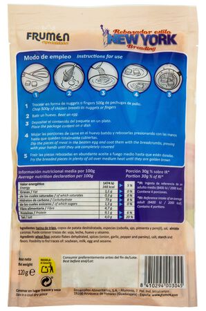 Preparado para rebozado Frumen 120g estilo New York