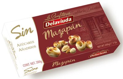 Mazapán sin azúcar Delaviuda 200g