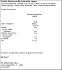 Letras y n&uacute;meros de chocolate para reposter&iacute;a Dr Oetker 60g