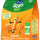 Snack eco Hero Solo zanahoria maíz 40g