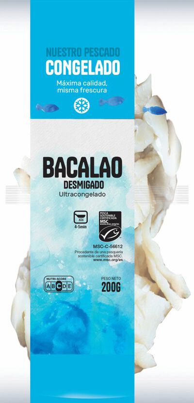 Bacalao desmigado 250g