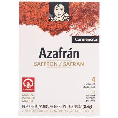 Azafr&aacute;n Carmencita molido