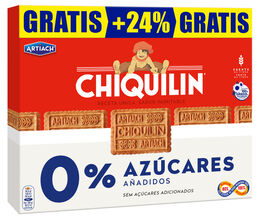 Galletas sin azúcar Chiquilin 422g+103g