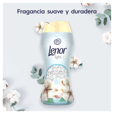 Perlas perfumadoras de ropa Lenor 195g algod&oacute;n