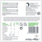 B&iacute;fidus Activia desnatado 0% materia grasa pack 4 kiwi