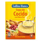 Sopa Gallina Blanca 72g cocido
