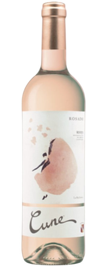 Vino rosado denominación de origen la rioja con 75cl Cune La Bailarina