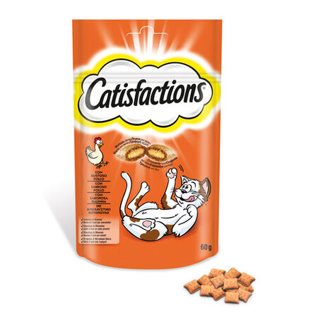 Snack gato Catisfactions pollo 60g