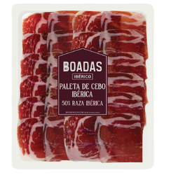 Paleta de cebo 50% ibérico en lonchas Boadas 90 g