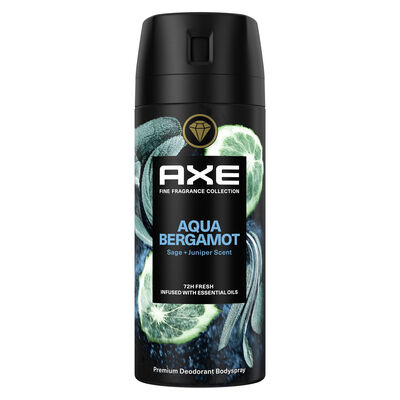 Desodorante Spray Axe 150ml Agua De Bergamota