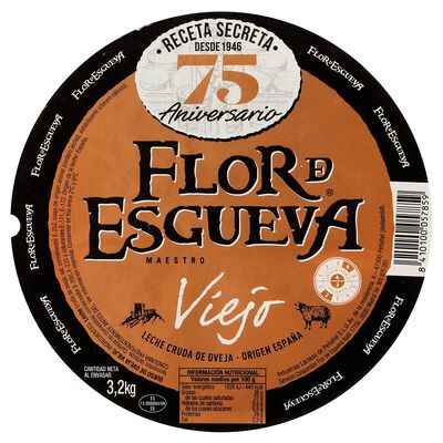 Queso de oveja curado Flor De Esgueva