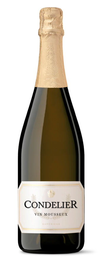 Vino espumoso blanco semi seco premium Condelier 75cl