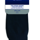 Calcet&iacute;n Algod&oacute;n Hombre Golden Lady Talla G Negro