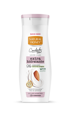 Loción corporal Natural Honey 330 ml Extra Hidratante