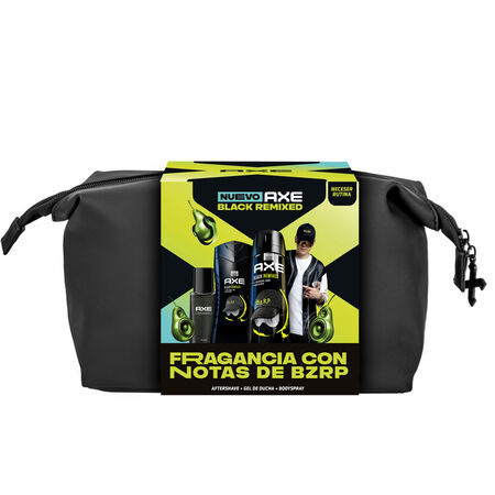 Neceser Bizarrap black remixed Axe