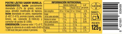 Natillas sabor vainilla Alipende pack 4