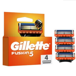 Hojas de afeitar Gillette 4 unidades recambio fusion 5