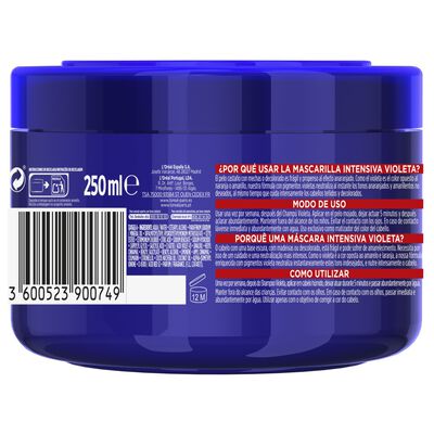 Mascarilla capilar reconstructora Elvive 250ml violeta