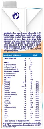Leche crecimiento Nestl&eacute; junior galleta desde 12meses 1l