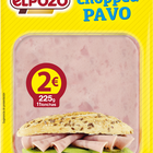 Chopped de pavo ElPozo 225 gr