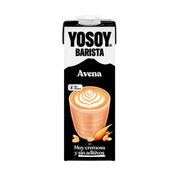 Bebida avena sin ázucar añadido 1l barista