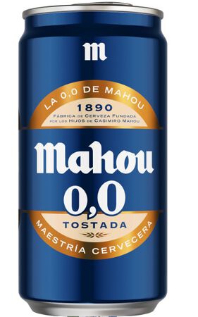 Cerveza Tostada 0,0% Mahou 25cl