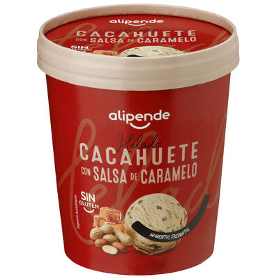 Helado Alipende 500ml Cacahuete